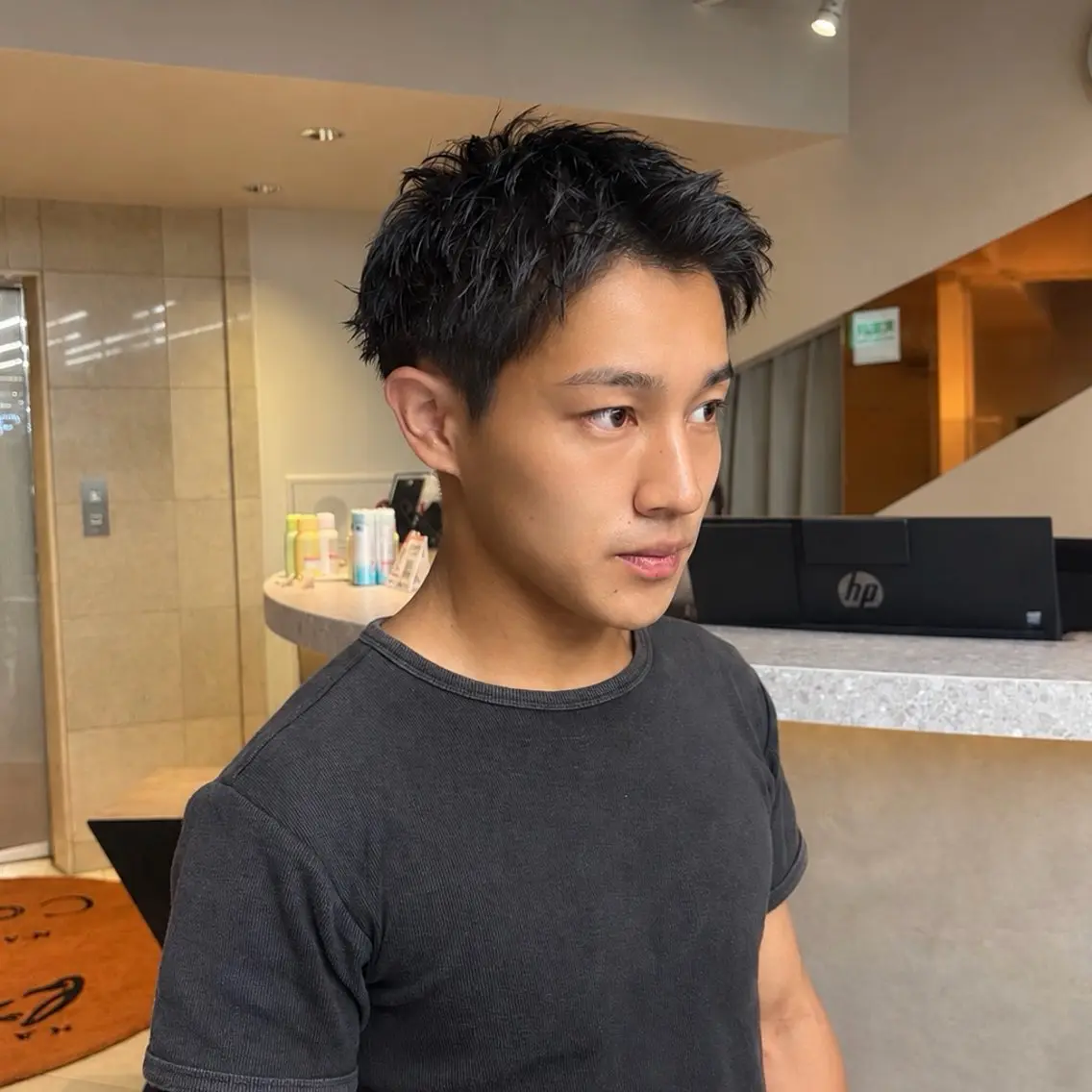 メンズ み ゆのヘアスタイル