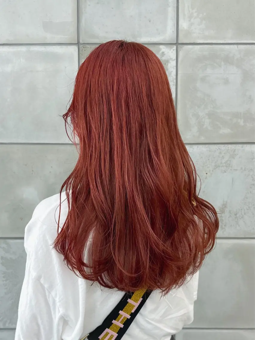 セミロング カラー ANY mikuのヘアスタイル