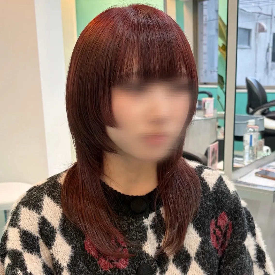 似合わせ⭐️前髪カットの写真