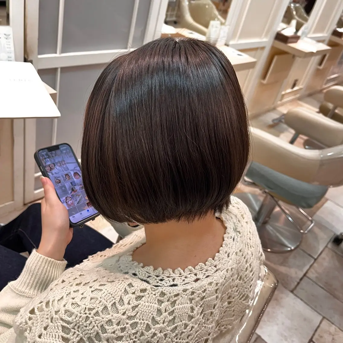 ミディアム aika 🦋‪🫧のヘアスタイル