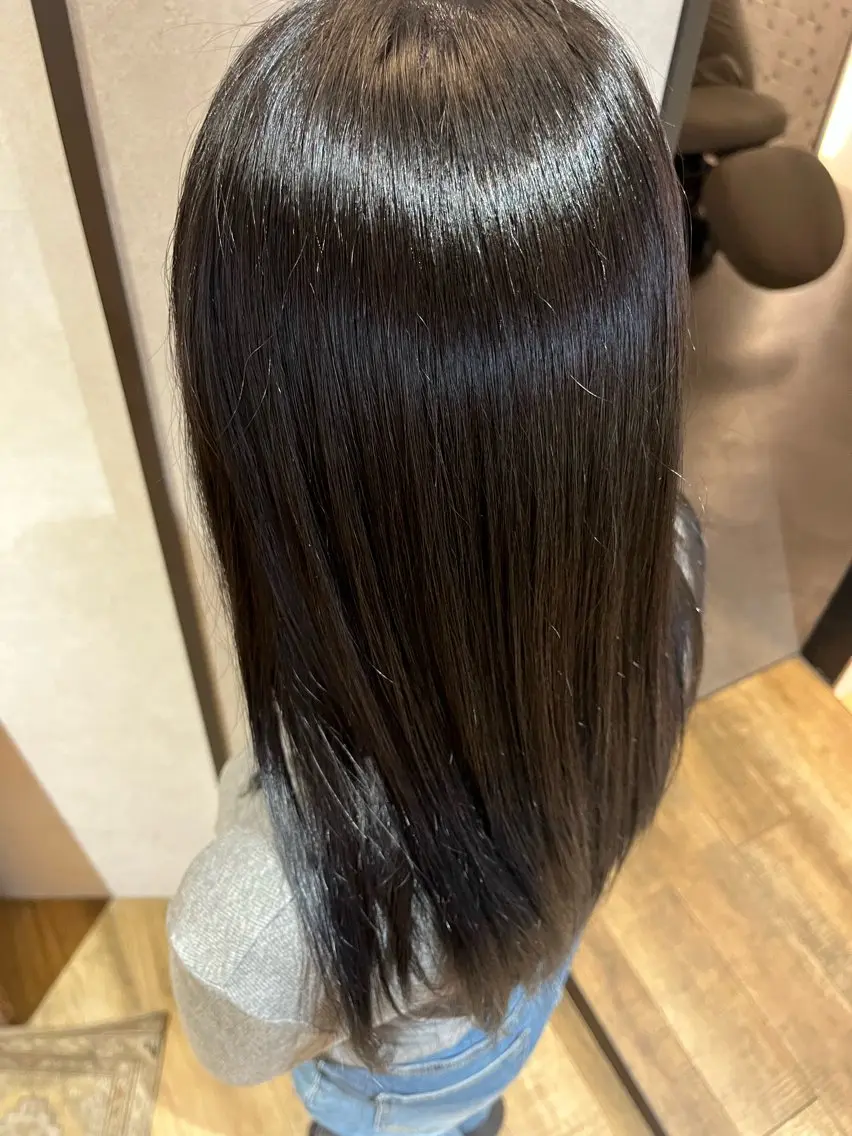 カラー 透明感/ 艶カラーイブキ💫のヘアスタイル