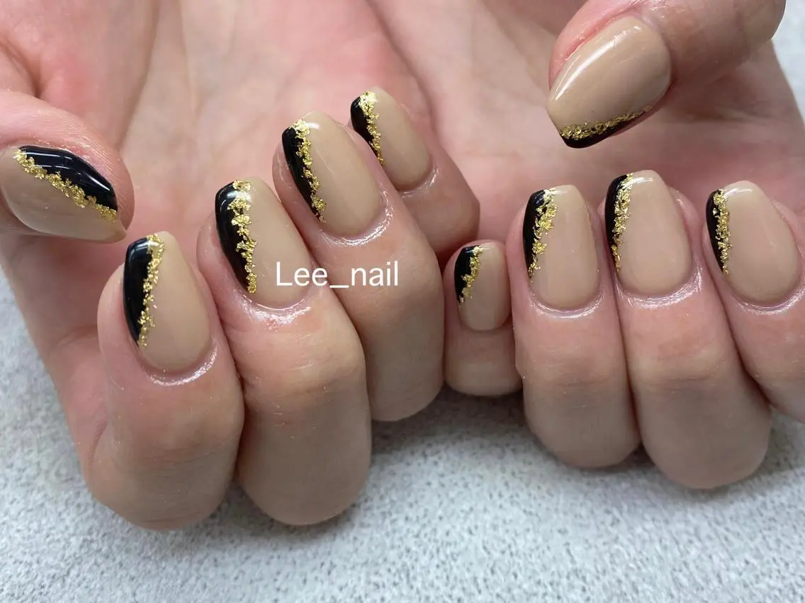 ネイル フレンチネイル ニュアンスネイル Lee_ nailのネイルデザイン