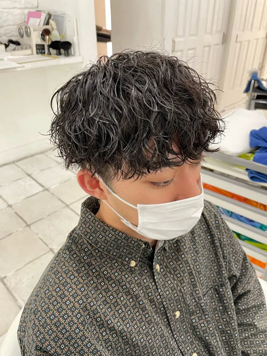 学割【 メンズパーマ+カット 】の写真