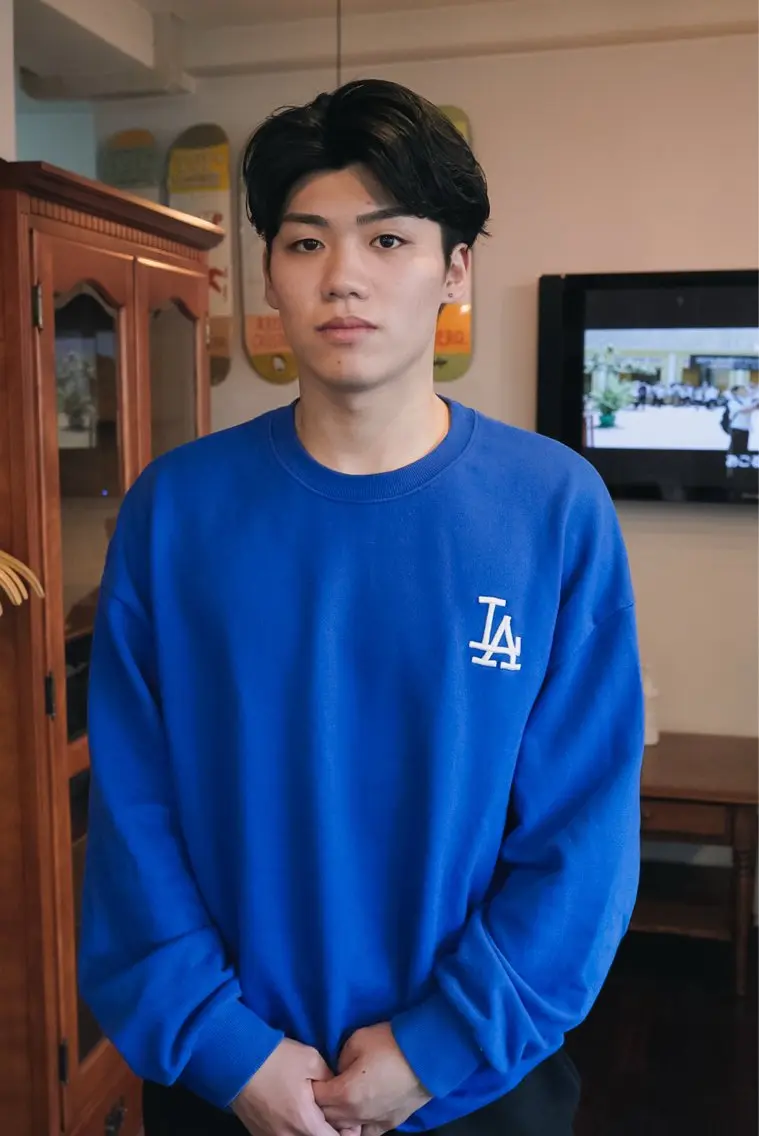 パーマ メンズ 千葉 慎也のヘアスタイル