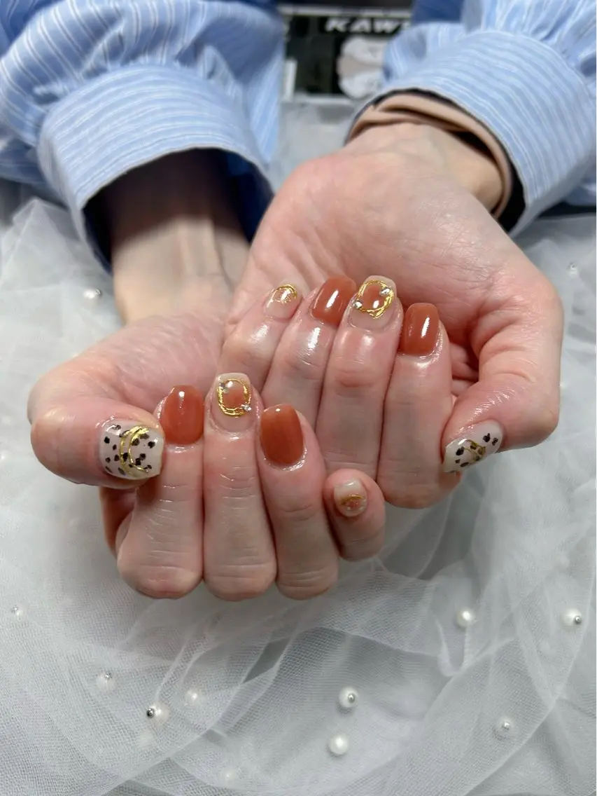 ネイル ハンドネイル 森 晴有のネイルデザイン