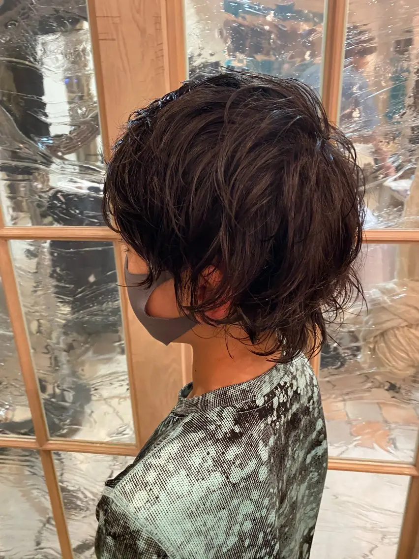 メンズ 井上 日菜乃のヘアスタイル