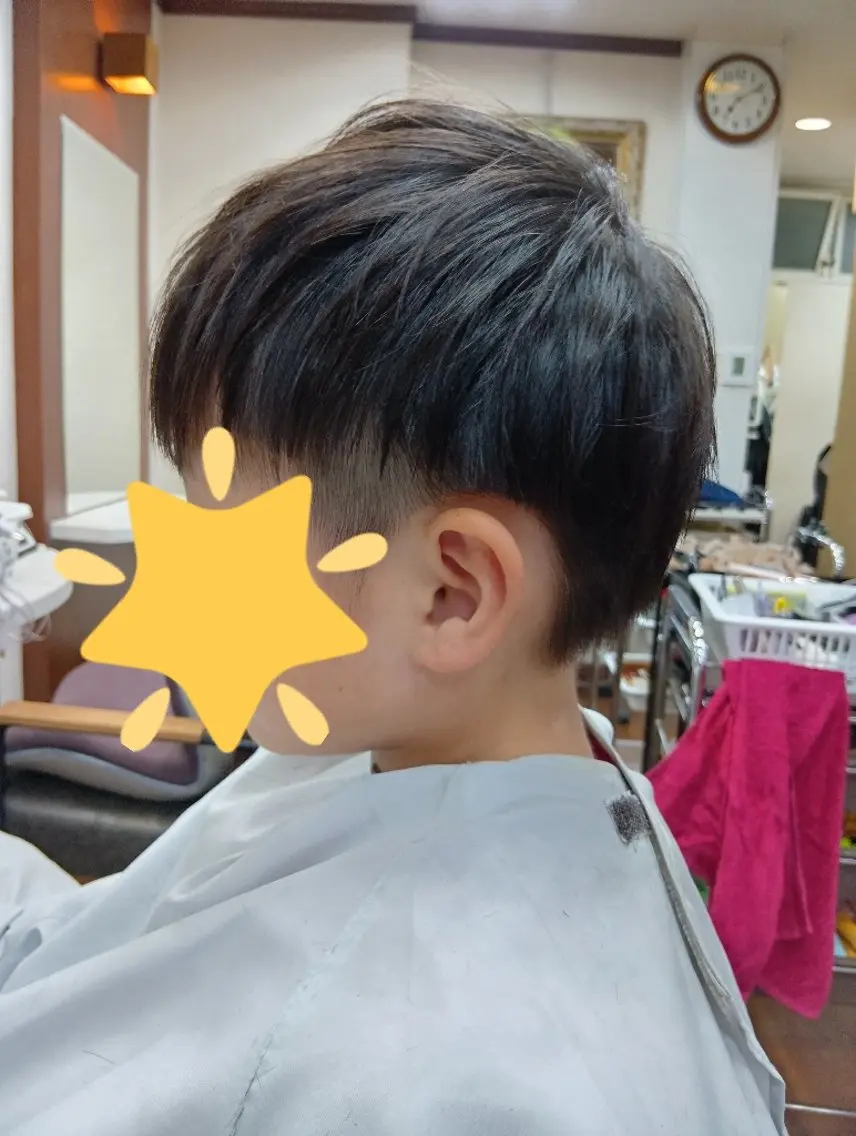 ショート メンズ キッズ ホリウチ リョウコのヘアスタイル