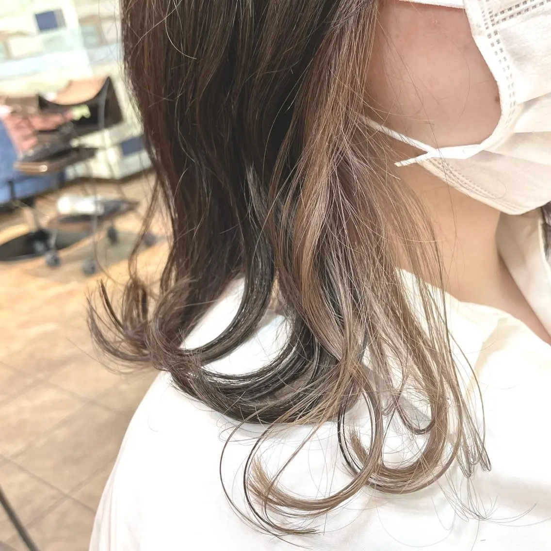 ★新規限定★【インナーブリーチ+オンカラー🧡】インナーカラーのお試しプラン🌻の写真