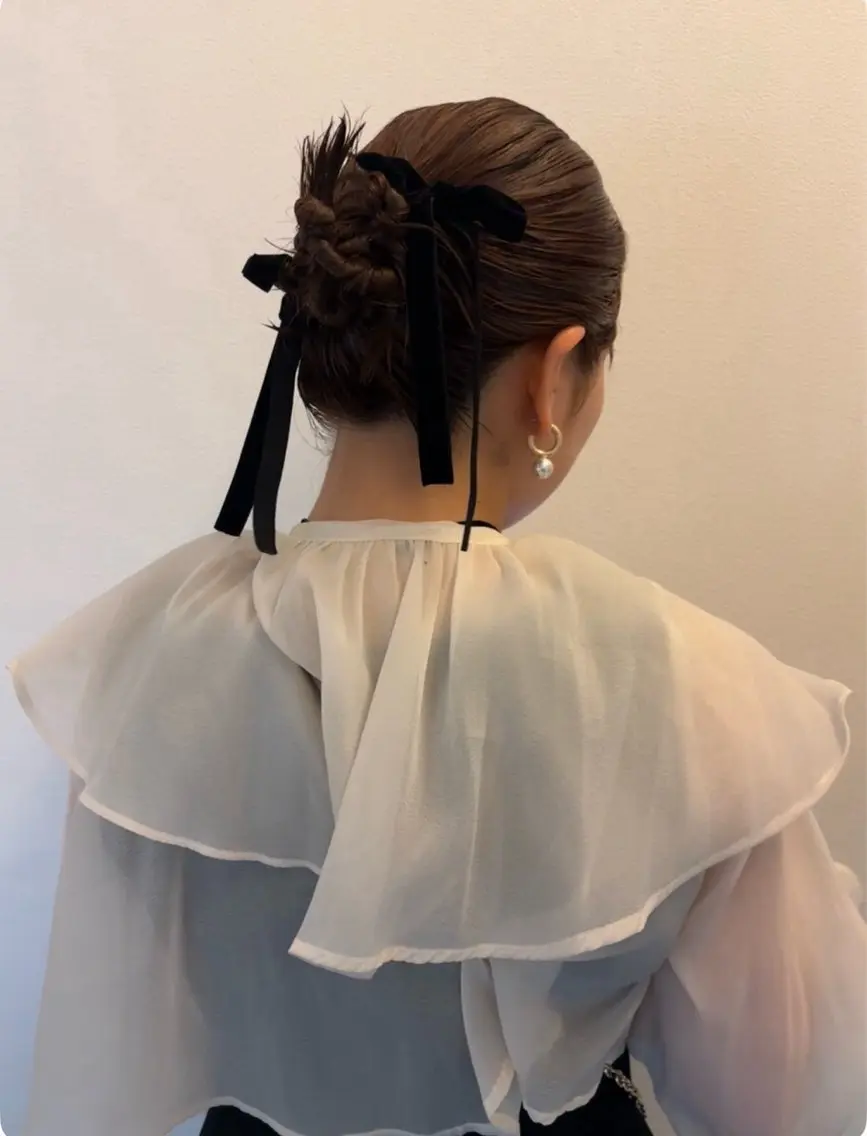 ヘアアレンジ ヘアセット 津田 里菜のヘアスタイル