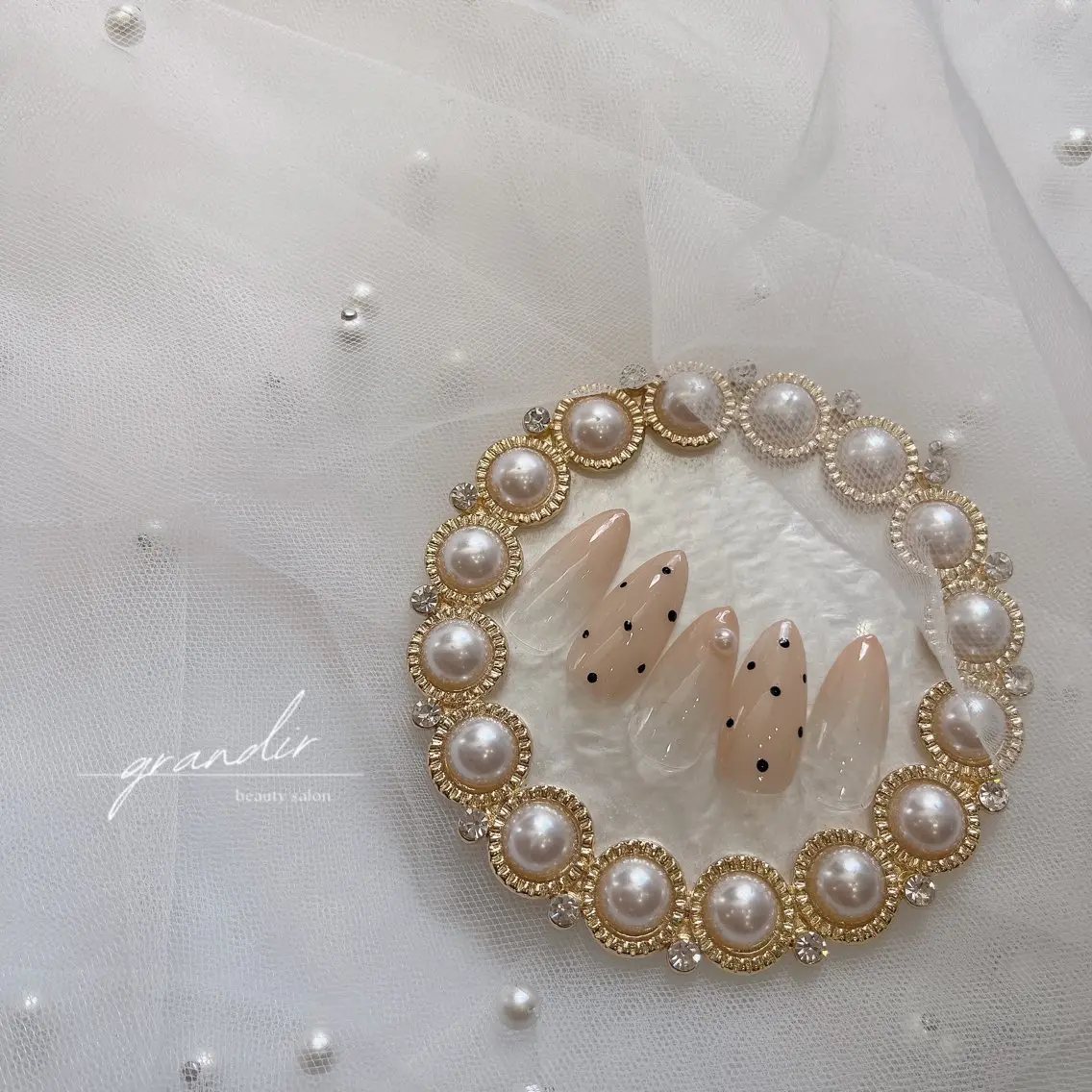 ネイル grandir🦋 MOMOKAのネイルデザイン