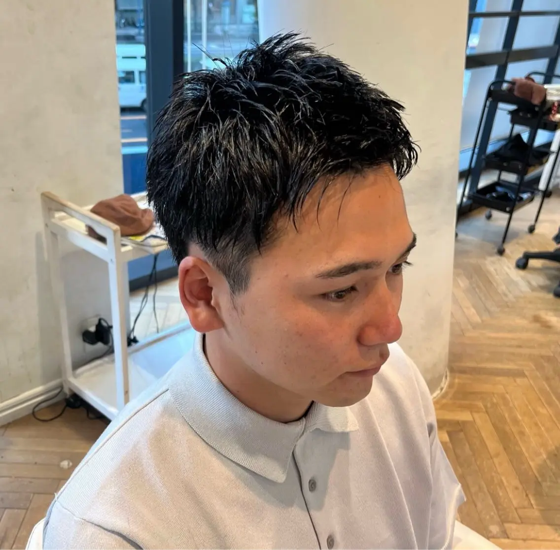 ショート メンズ メンズショート ショートヘア 阪急伊丹🫧 ahu かなうのヘアスタイル