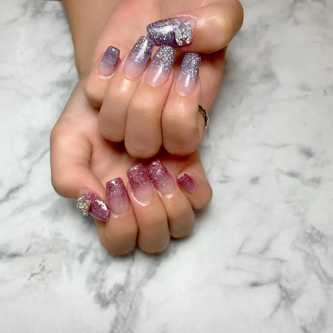 ネイル ハンドネイル Feel ‪‪☺︎‬Yuriaのネイルデザイン