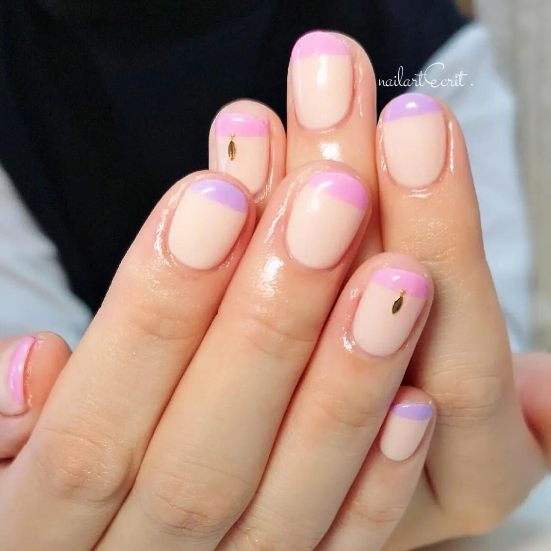 ネイル ハンドネイル nailart ecritのネイルデザイン