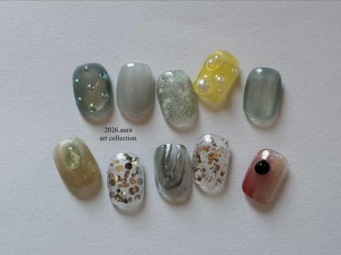 ネイル .aura Kanamiのネイルデザイン
