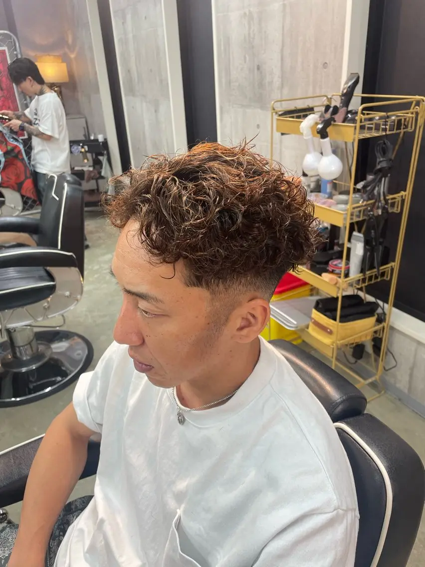 ショート メンズ特化/パーマ /swag/ルカのヘアスタイル