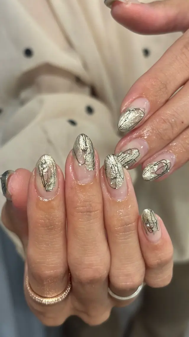 ネイル ニュアンスネイル ハンドネイル 🪻hina🪻 filonnailのネイルデザイン
