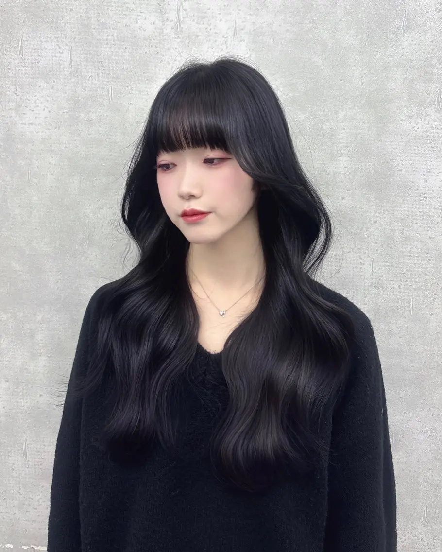ロング カラー ⛓ワンホンレイヤー 🥀🖤/あいりのヘアスタイル