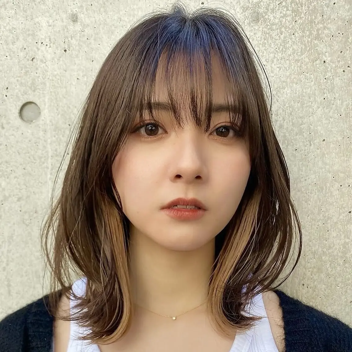 セミロング ヘアアレンジ fifth 石川 凪のヘアスタイル