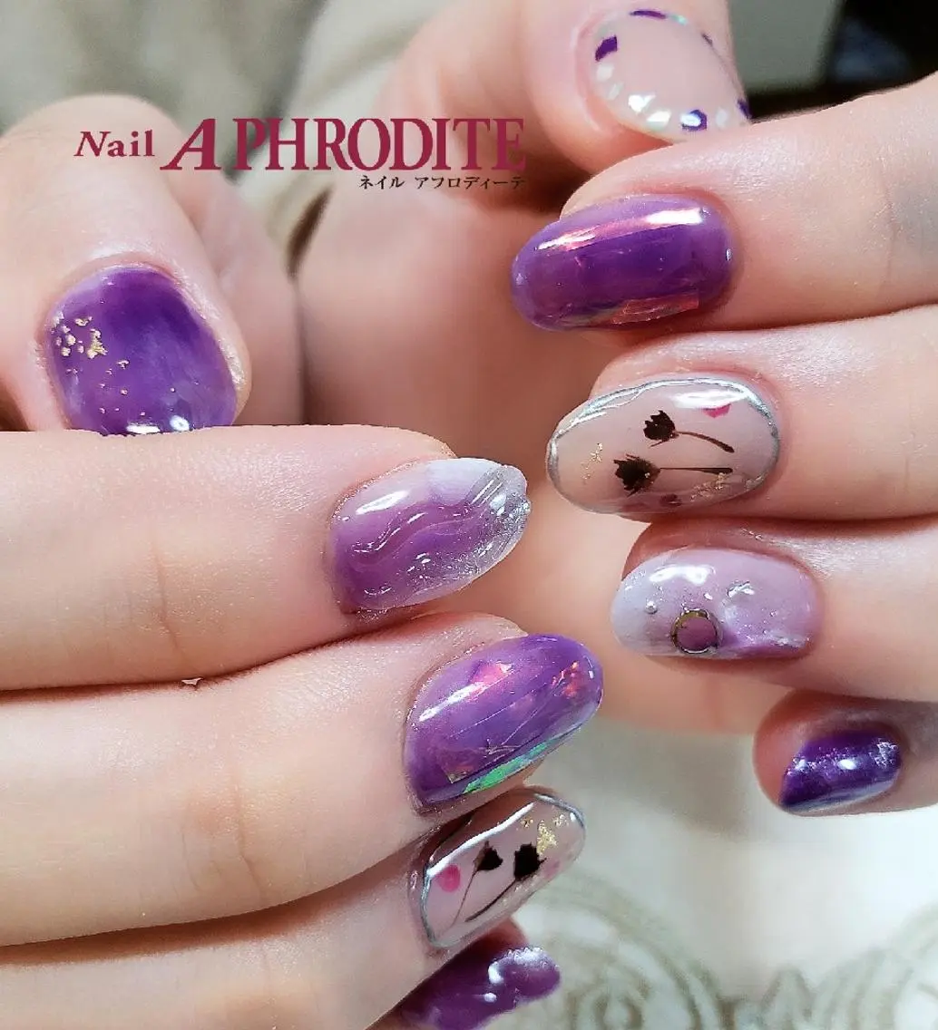 ネイル ニュアンスネイル Nail Aphroditeのネイルデザイン