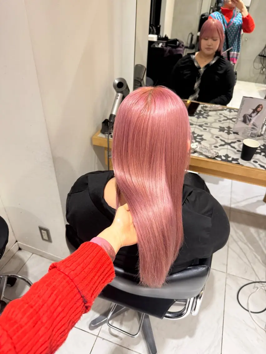 カラー 🌈KURUMI / モデル募集/蔵前のヘアスタイル