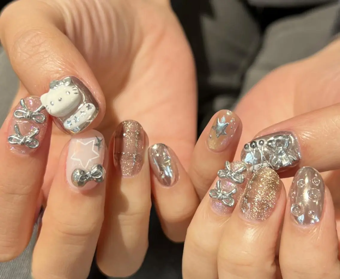 キッズ ハンドネイル 💫 Tsuki_Nailのネイルデザイン