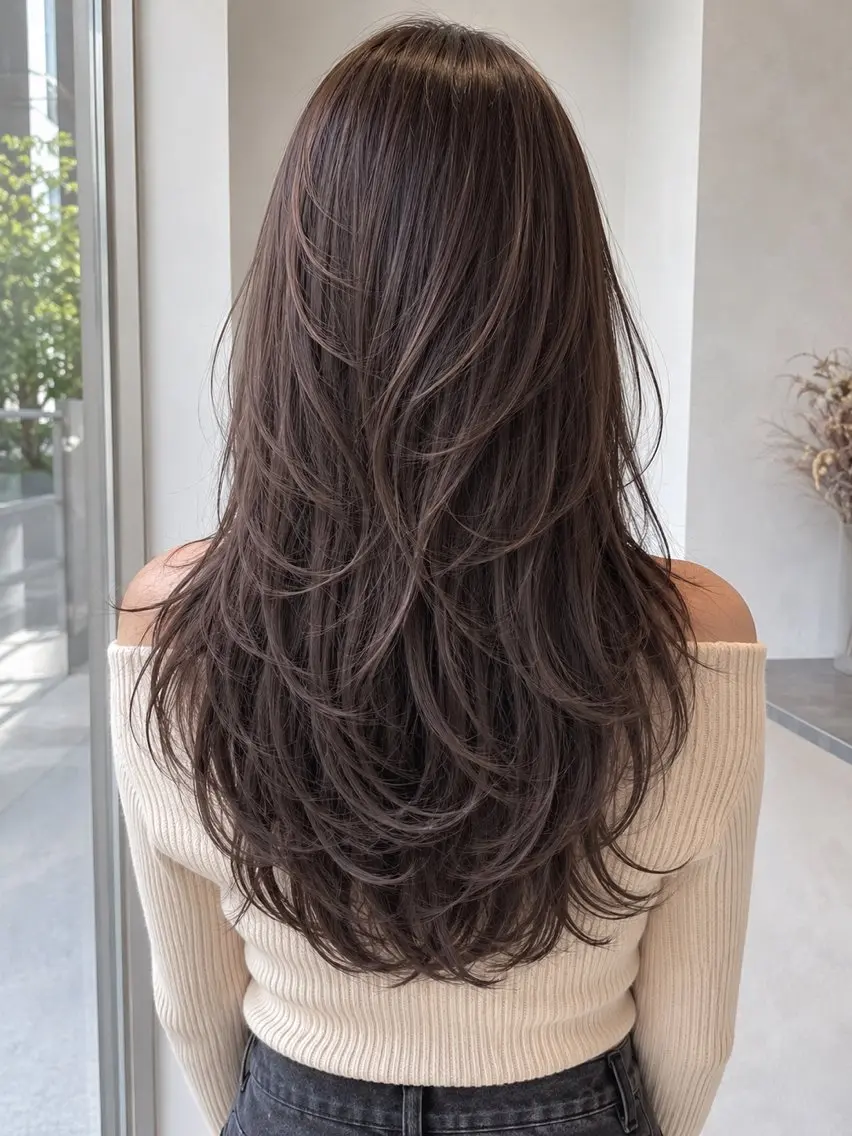 ロング ヘアカラー MODE K’s西宮 JR西宮のヘアスタイル