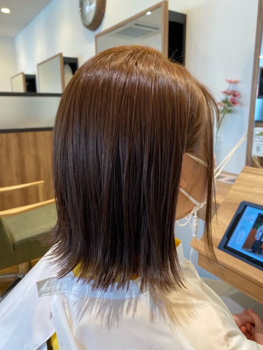 ミディアム 竹澤 一翔のヘアスタイル