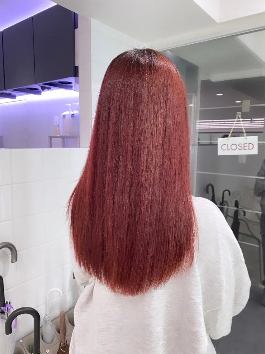 ロング カラー ヘアアレンジ ヘアカラー トリートメント ヘアセット 💗横浜美容室 💗HARUNAのヘアスタイル