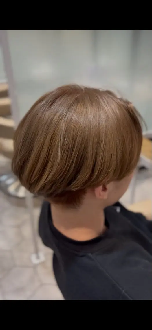 カラー ブリーチ 髪質改善カラー🤍✨ りほなのヘアスタイル