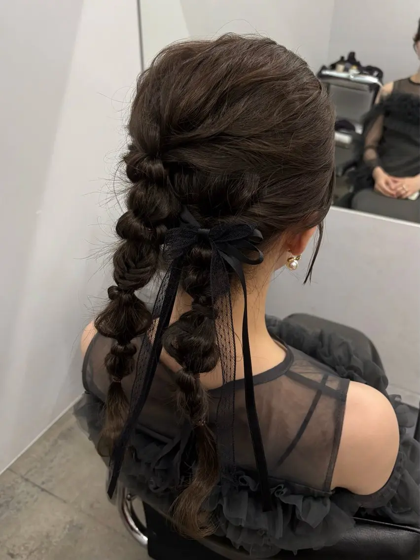 ロング ヘアセット sayaka/ 透明感colorのヘアスタイル