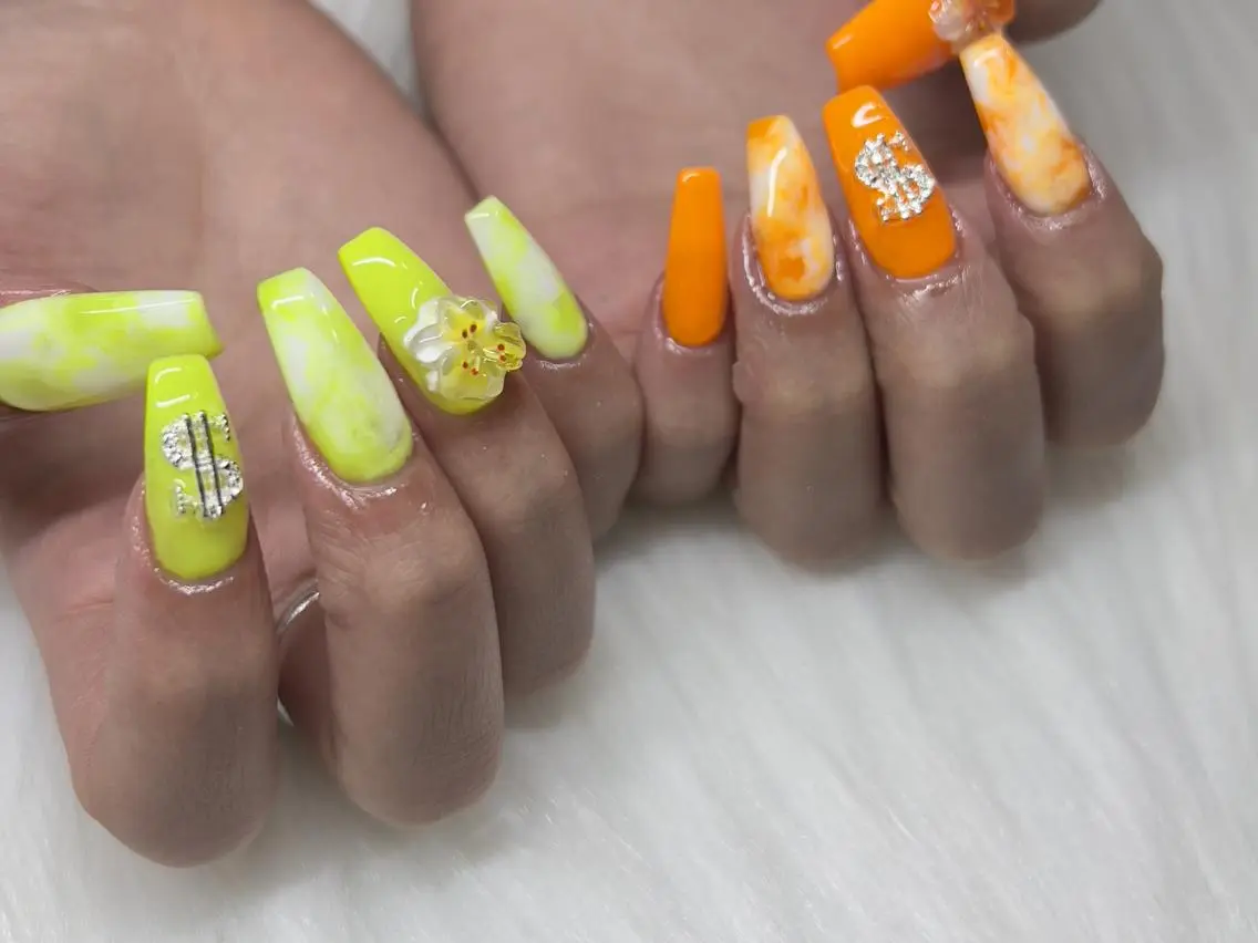 ネイル 持ち込み スカルプネイル ネイルチップ ハンドネイル ネイリスト Moeのネイルデザイン