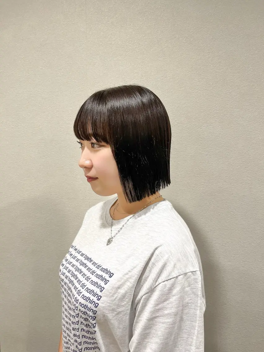 ショート 切りっぱなしボブ ボブ モデル募集/ショート ボブ/コジマショウタのヘアスタイル