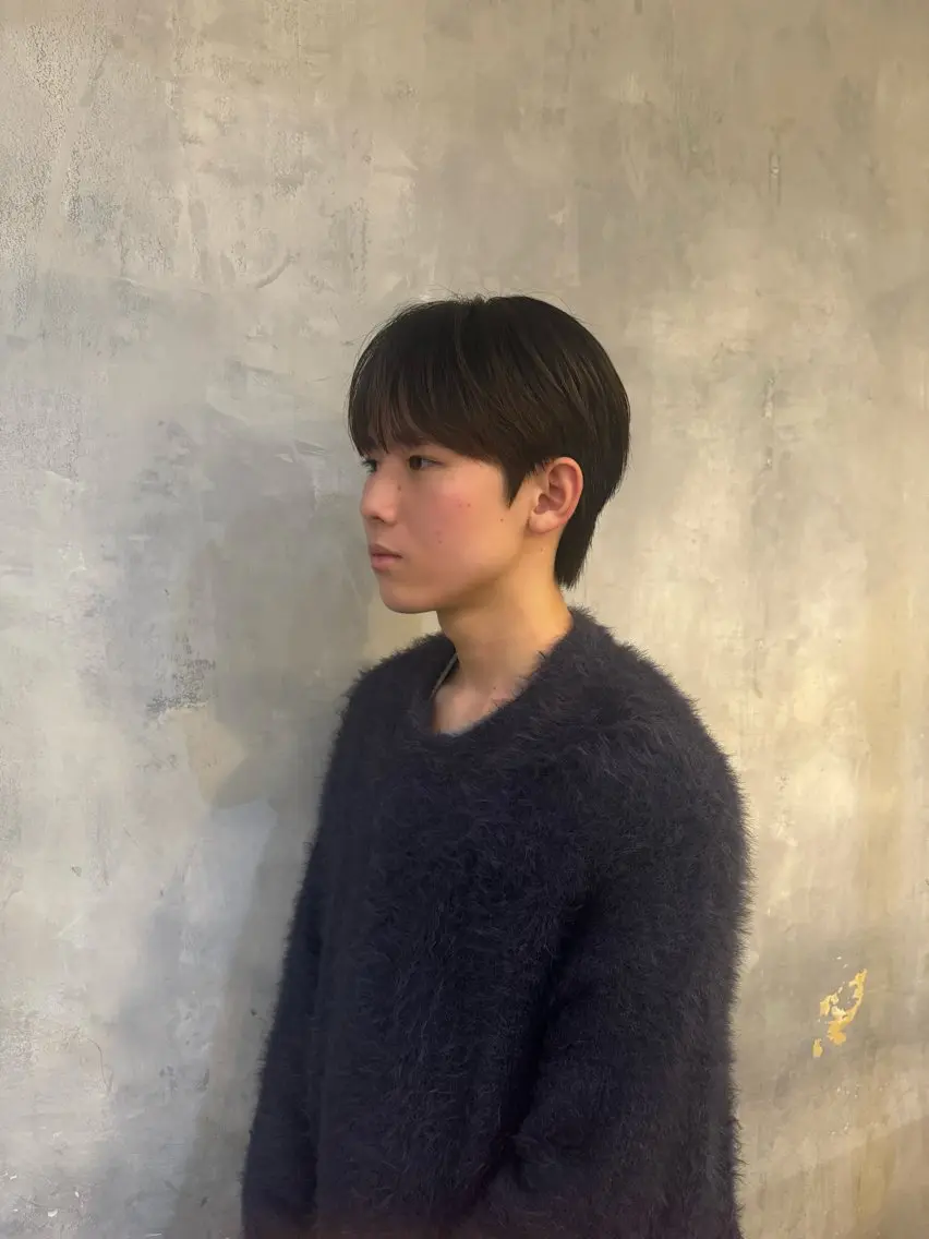 メンズ カットモデル募集中 東城雄伍のヘアスタイル