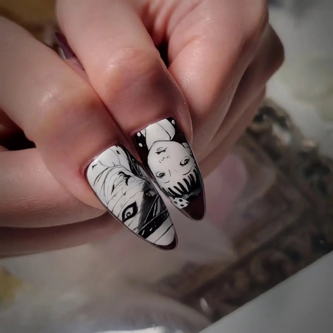 ネイル アートネイル ジェルネイル おで@ oderi_nailのネイルデザイン