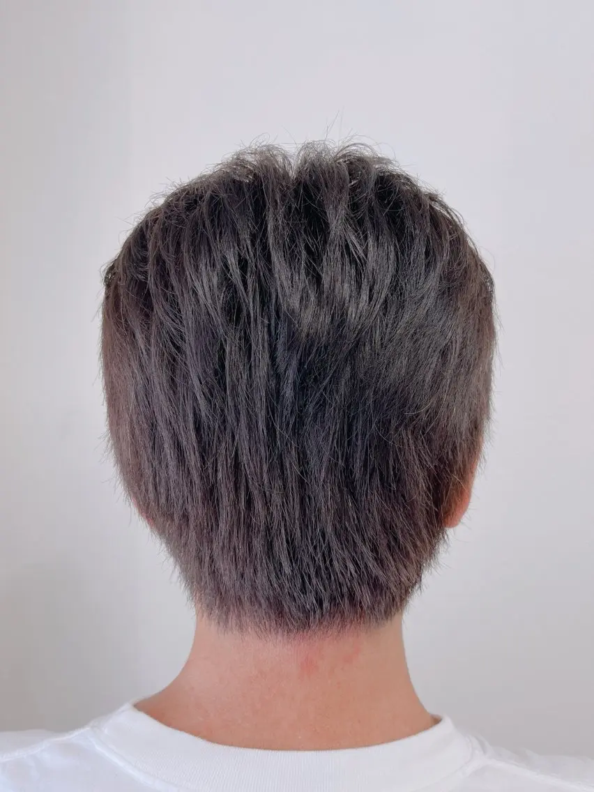 ミディアム カラー メンズ カット ヘアカラー 千佳 CHIKAのヘアスタイル