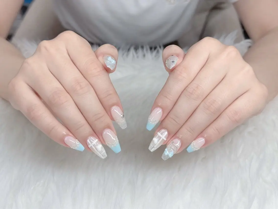 ネイル 韓国ネイル 持ち込み ワンホンネイル ハンドネイル GOHOUBI Nail 心斎橋店のネイルデザイン