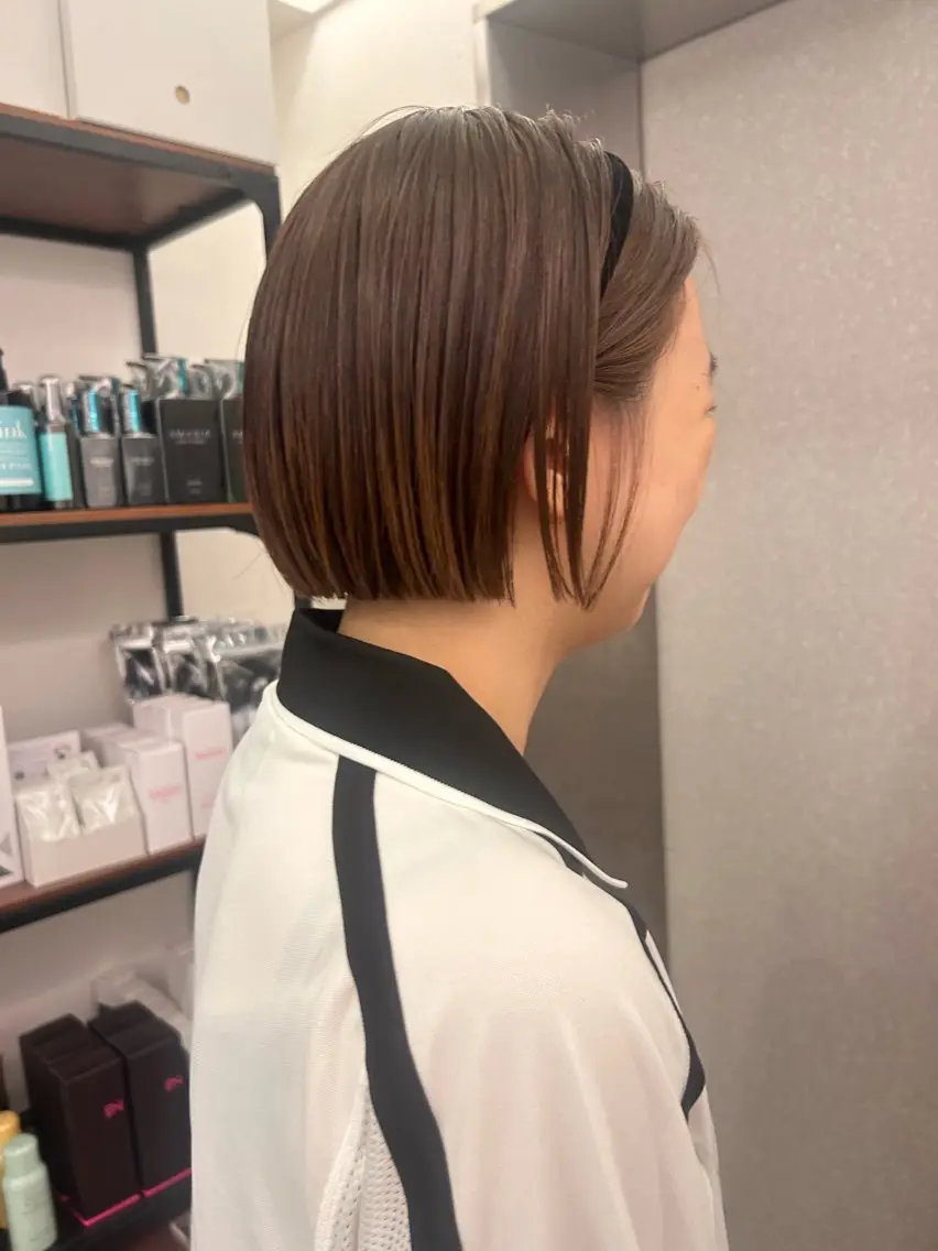 ミディアム 似合わせcut ◎ 倉橋実咲のヘアスタイル