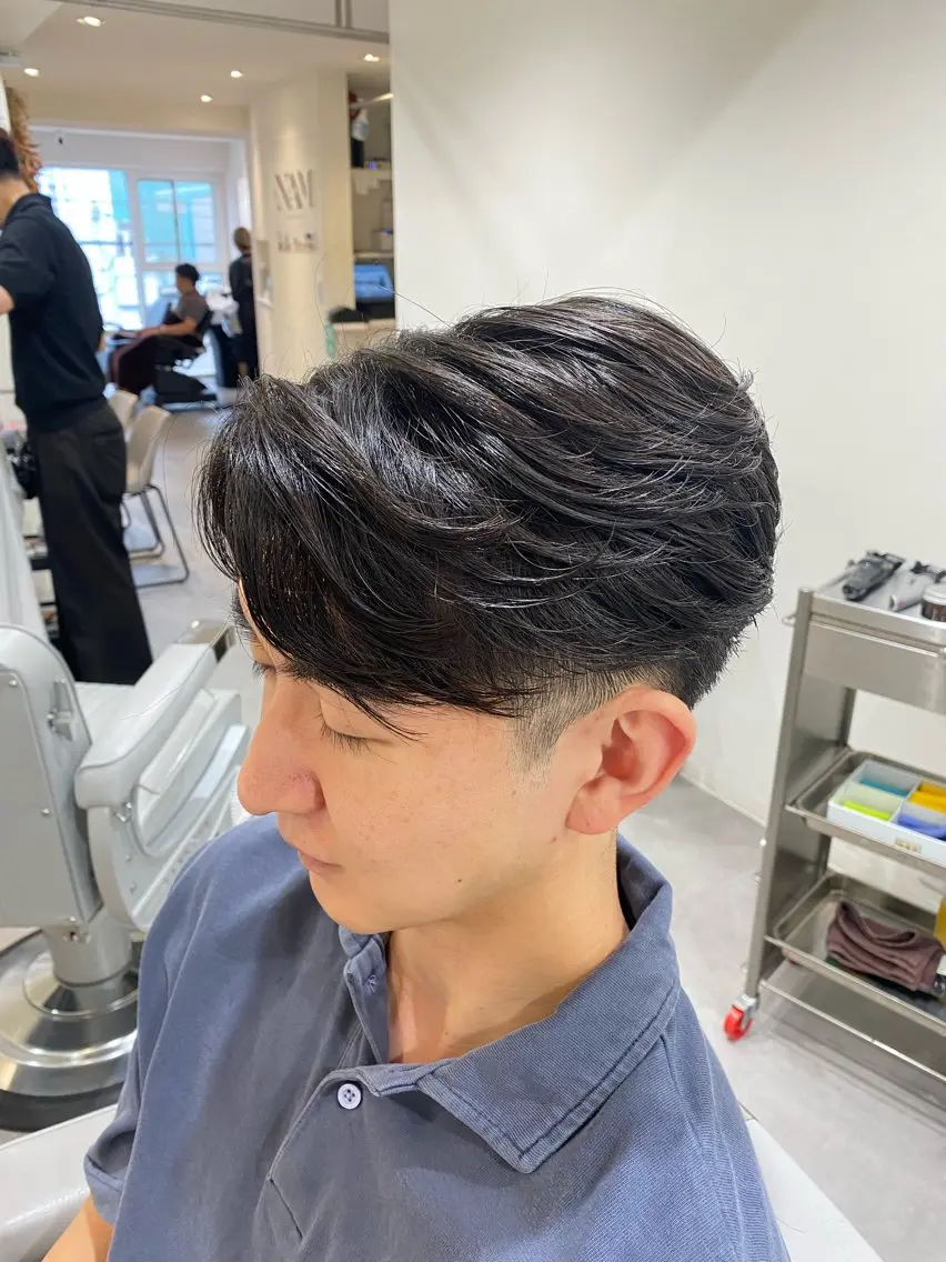 ショート カット パーマ 小川 凜華のヘアスタイル