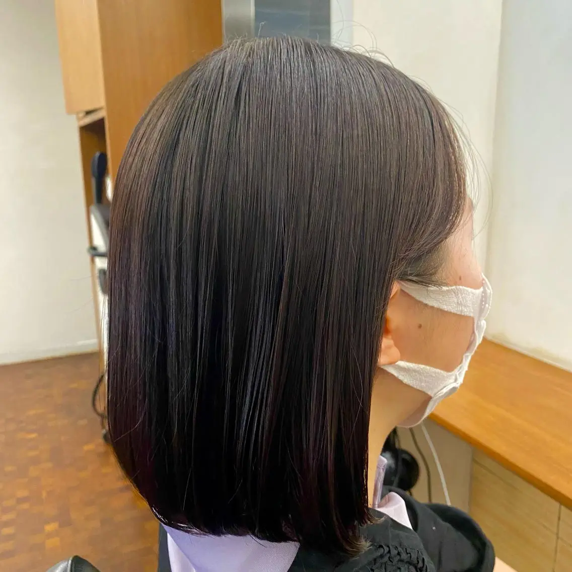 ショート 似合わせレイヤー/ ケアパーマ/高倉のヘアスタイル