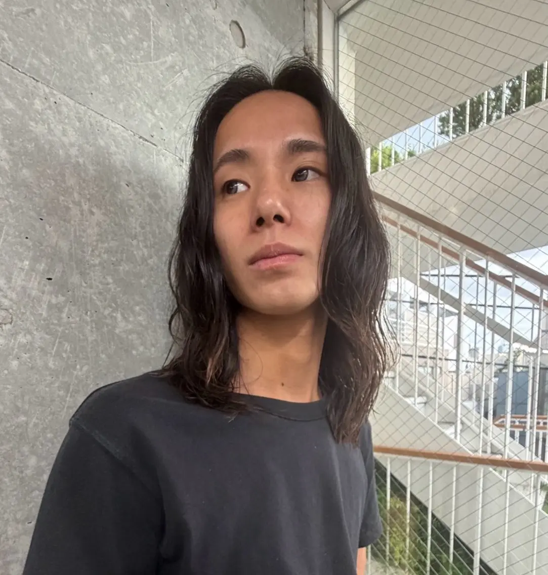 ミディアム パーマ メンズ カット パーマ トリートメント ヘッドスパ ヘアセット 🌀くせ毛風 ナチュラルパーマ優吉のヘアスタイル