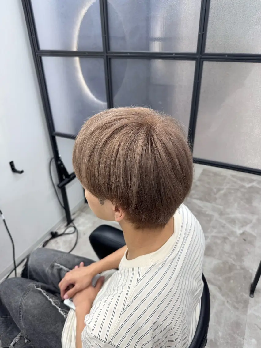 ショート ヘアカラー トリートメント ✨Noto ミルクティー特化✨のヘアスタイル