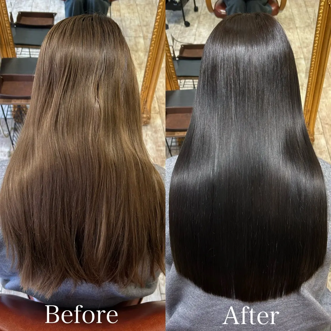 ロング 髪質改善 トリートメント カット ヘアカラー トリートメント 【艶ヘア】 どうまえのヘアスタイル