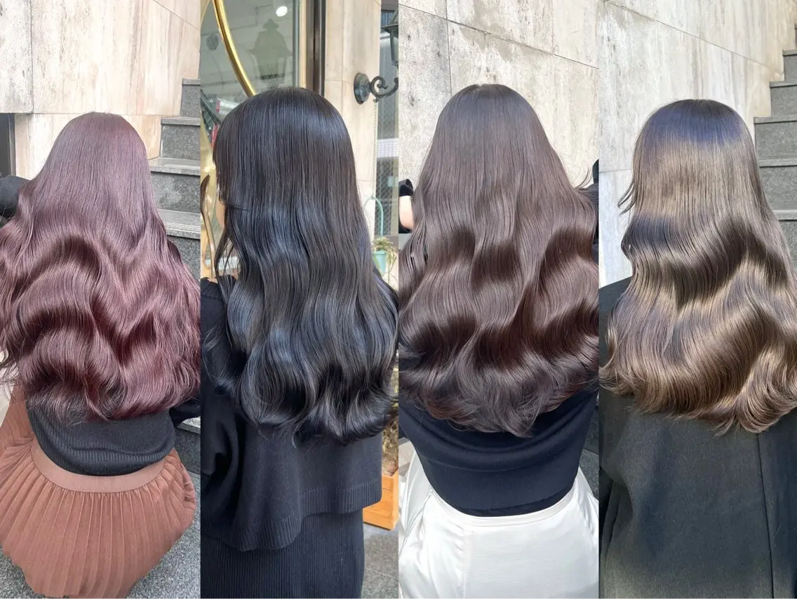 ロング 髪質改善 韓国風ヘア 艶色&髪質改善 ✨ヨシムラユウシのヘアスタイル