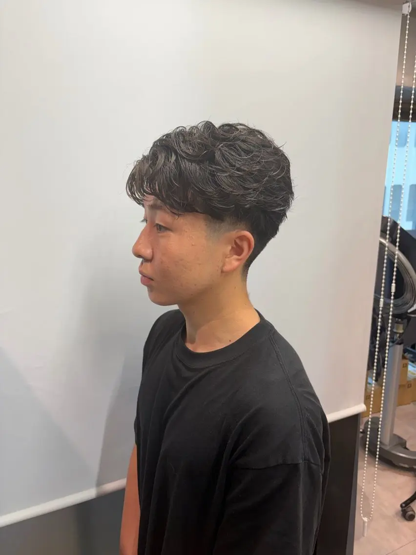 メンズ カット パーマ メンズカット パーマ飯野友喜のヘアスタイル