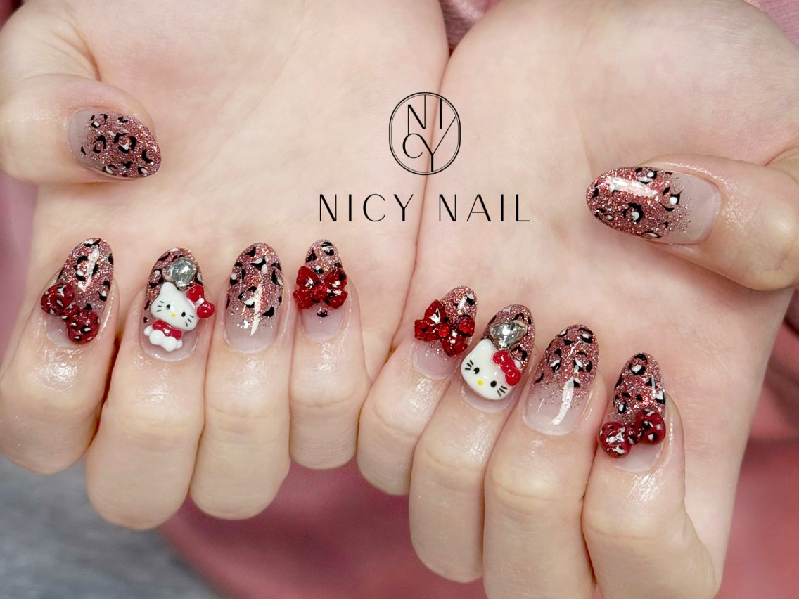 ネイル アートネイル オーロラネイル ブルー チークネイル フットネイル ハンドネイル Rika_ Nicy Nailのネイルデザイン