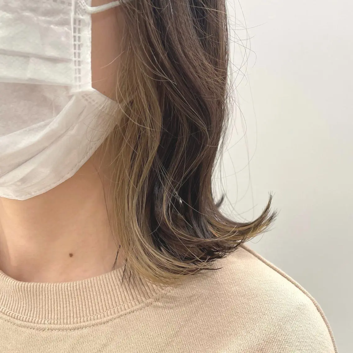 カラー 🤍💕ブリーチカラ ーAyaka💕🤍のヘアスタイル