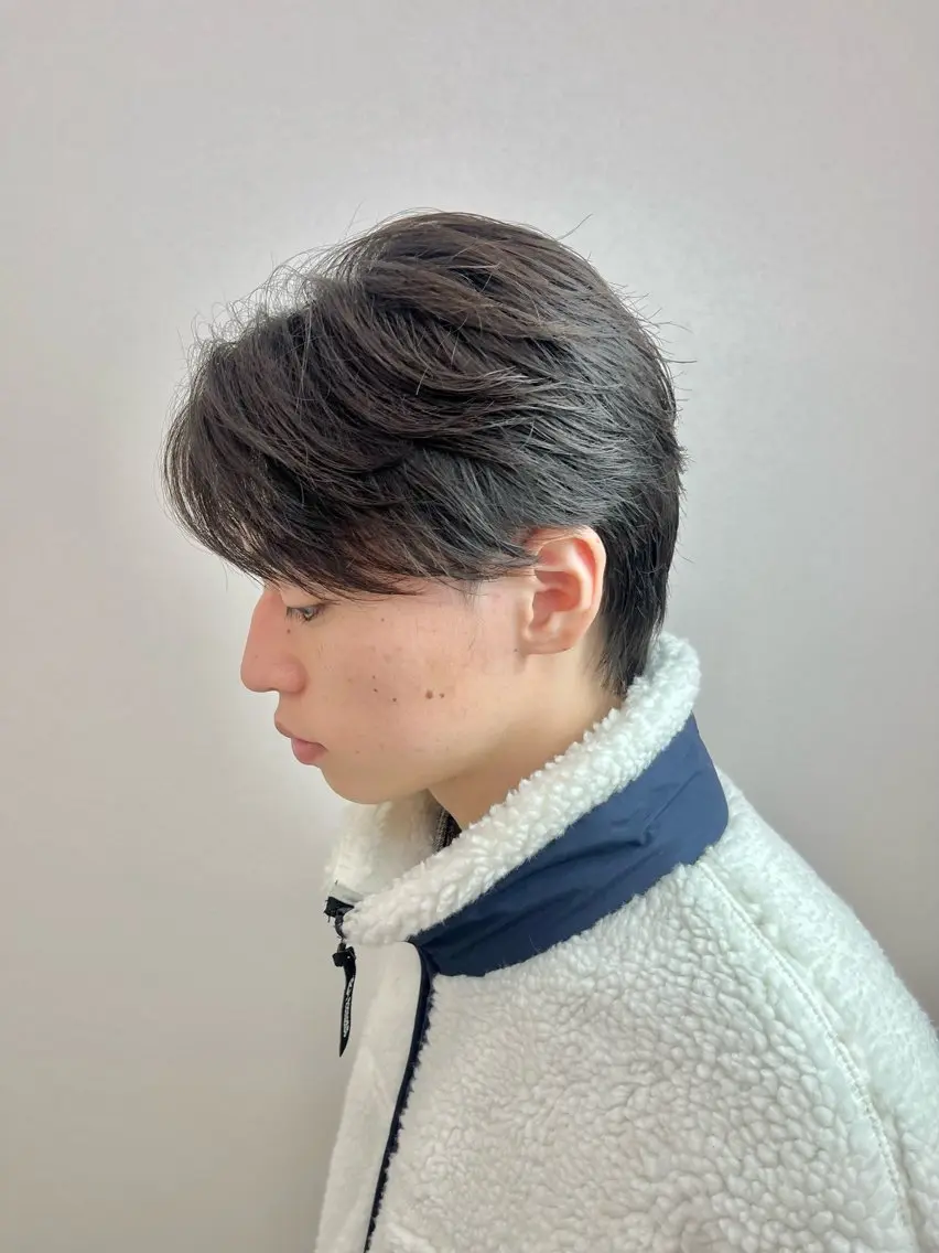 パーマ メンズ カット パーマ 垢抜けのあっきー/ 本厚木徒歩1分のヘアスタイル