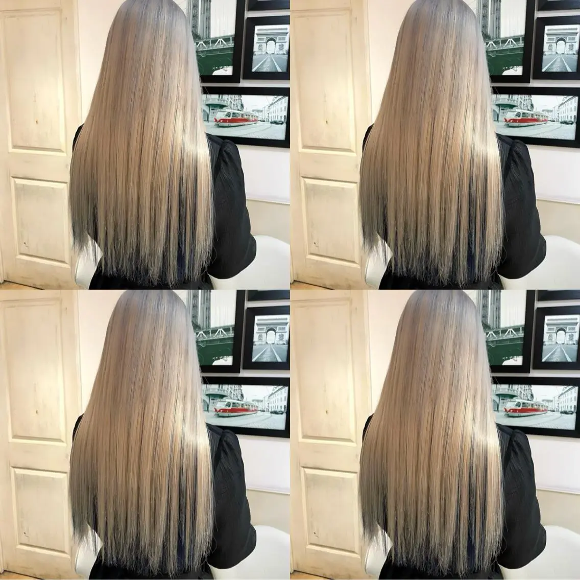 ロング カラー シールエクステ ダブルカラー エクステ 🌟トップデザイナー 高橋🌟のヘアスタイル