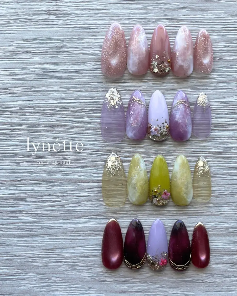 ネイル ニュアンスネイル lynétte 那覇ネイルサロンのネイルデザイン