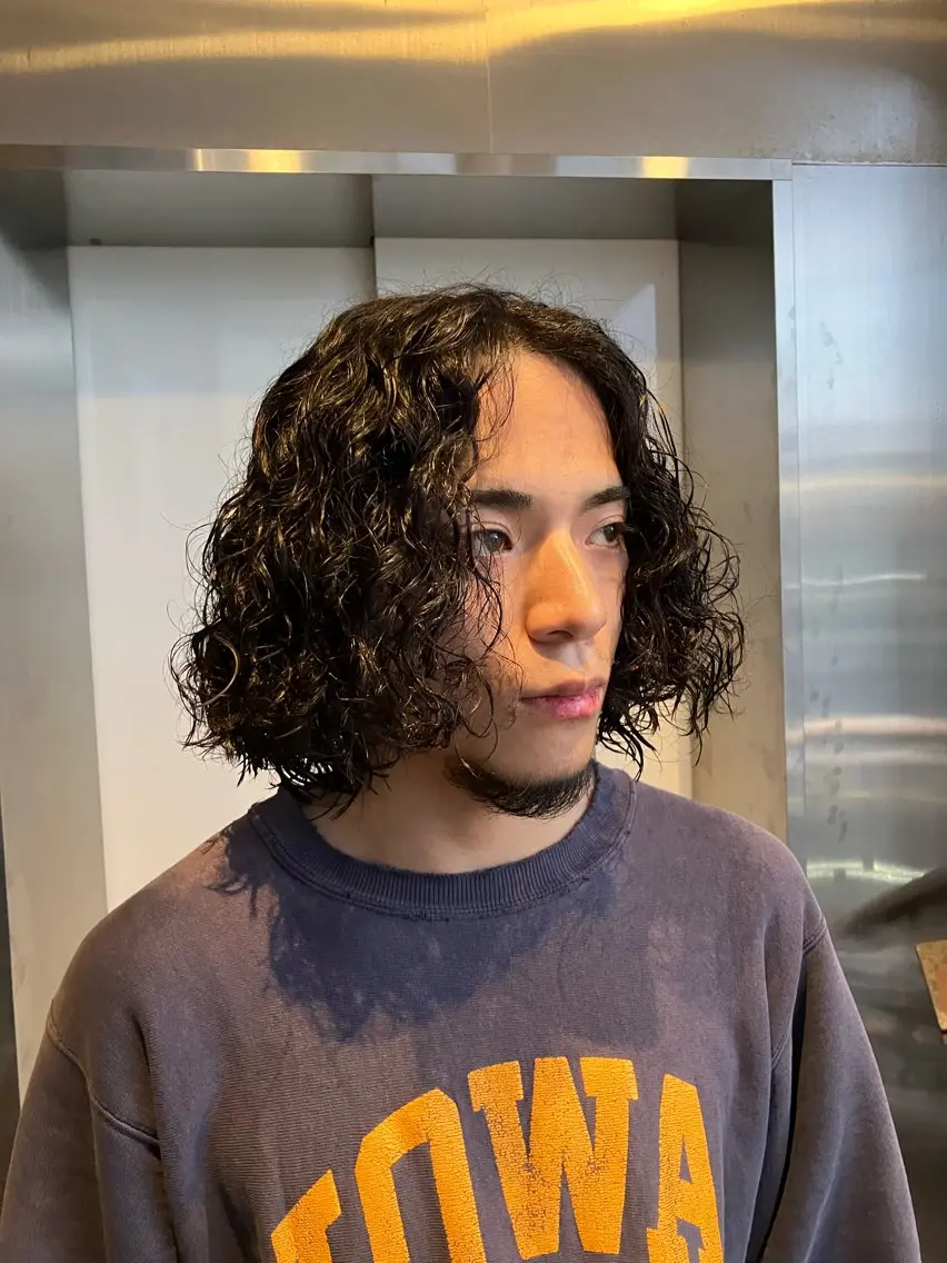 men's cut +hardperm 🌀の写真